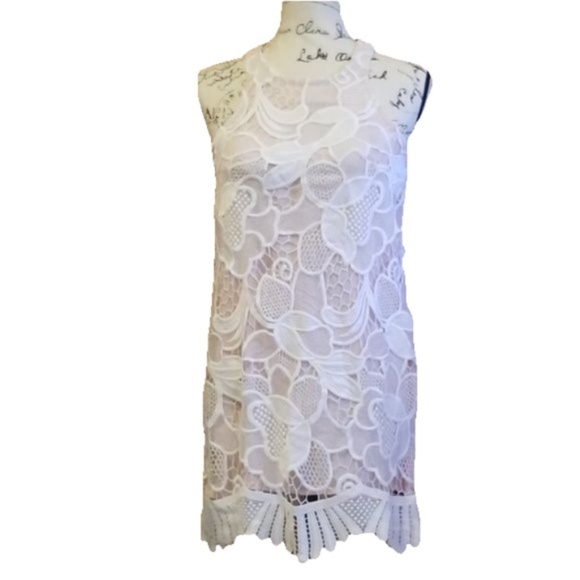 NWT Lovers and Friends Caspian shift dress white - Picture 1 of 8
